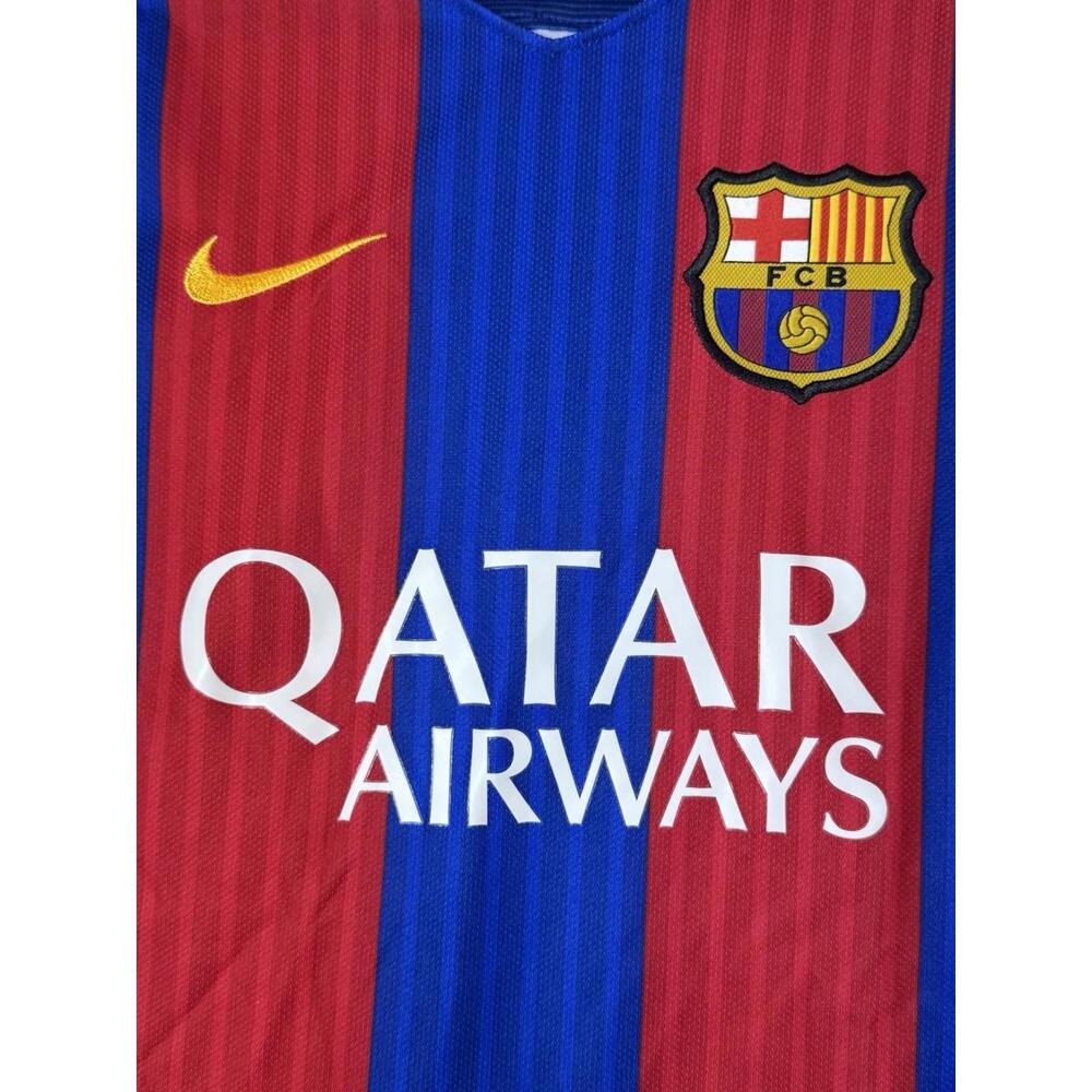 Nike FC Barcelona Soccer Jersey Blue And Red Youth  XL - Picture 2 of 5
